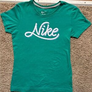 Nike Green Short Sleeve Tee